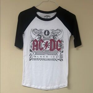 AC/DC Black Ice Raglan T-Shirt M